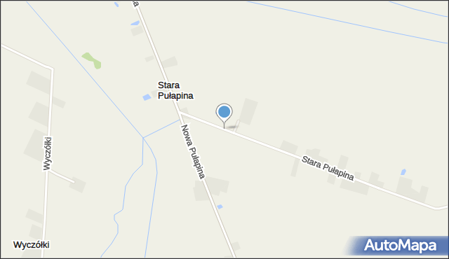 Stara Pułapina, Stara Pułapina, mapa Stara Pułapina