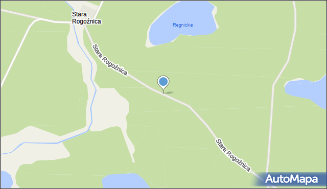 Stara Rogoźnica, Stara Rogoźnica, mapa Stara Rogoźnica