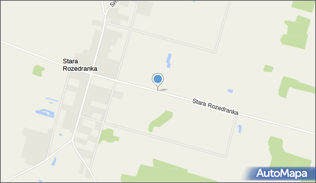 Stara Rozedranka, Stara Rozedranka, mapa Stara Rozedranka