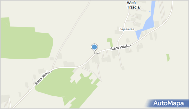 Stara Wieś Trzecia, Stara Wieś Trzecia, mapa Stara Wieś Trzecia