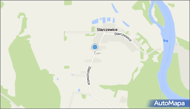 Starczewice, Starczewice, mapa Starczewice