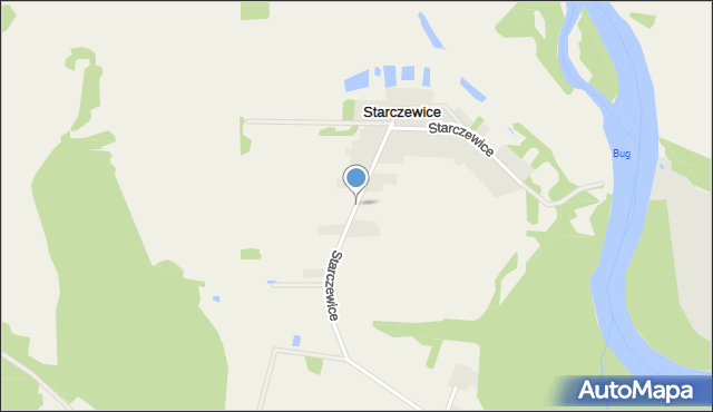 Starczewice, Starczewice, mapa Starczewice