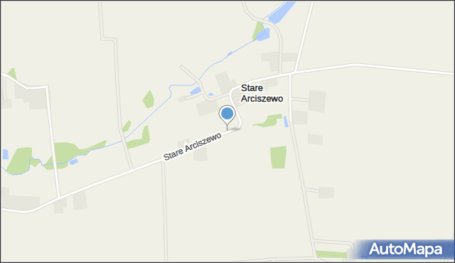 Stare Arciszewo, Stare Arciszewo, mapa Stare Arciszewo