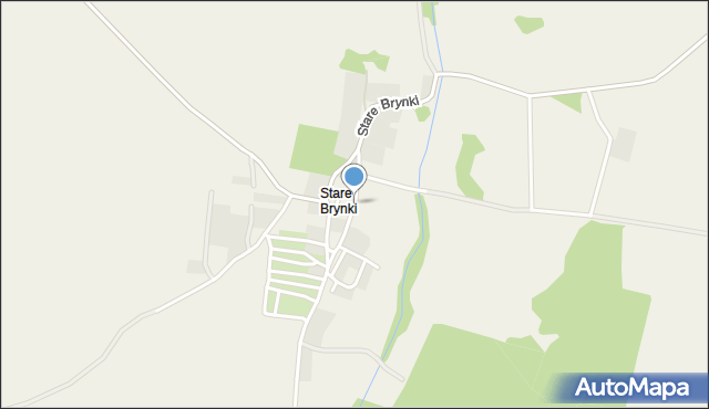 Stare Brynki, Stare Brynki, mapa Stare Brynki