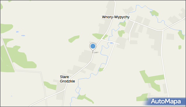 Stare Grodzkie, Stare Grodzkie, mapa Stare Grodzkie