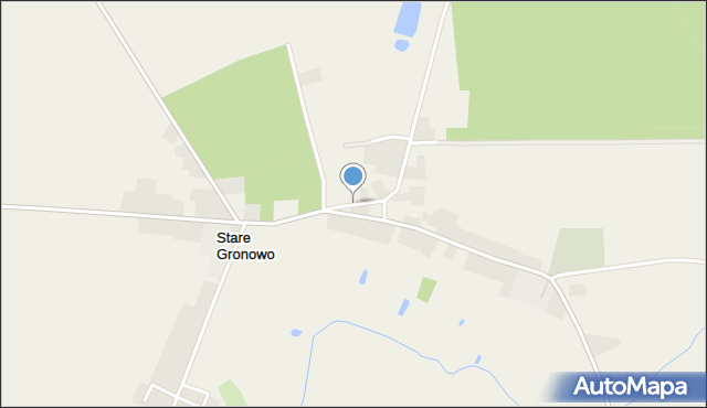 Stare Gronowo, Stare Gronowo, mapa Stare Gronowo