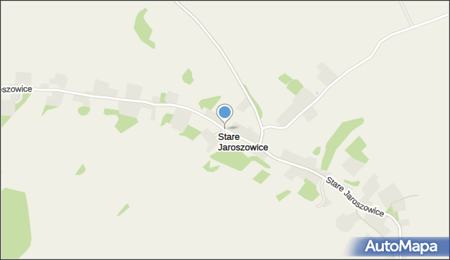 Stare Jaroszowice, Stare Jaroszowice, mapa Stare Jaroszowice