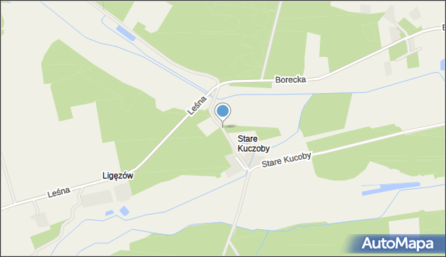 Stare Kuczoby, Stare Kucoby, mapa Stare Kuczoby