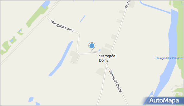 Starogród Dolny, Starogród Dolny, mapa Starogród Dolny