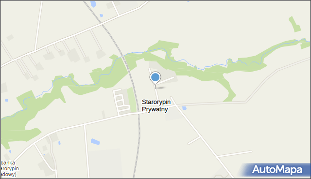 Starorypin Prywatny, Starorypin Prywatny, mapa Starorypin Prywatny