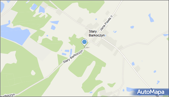 Stary Barkoczyn, Stary Barkoczyn, mapa Stary Barkoczyn