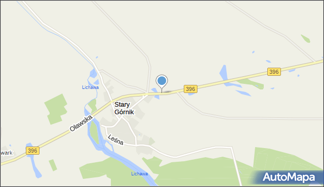 Stary Górnik, Stary Górnik, mapa Stary Górnik