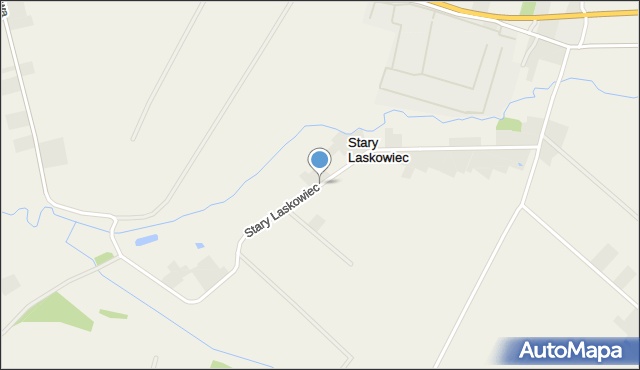 Stary Laskowiec, Stary Laskowiec, mapa Stary Laskowiec