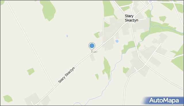 Stary Skarżyn, Stary Skarżyn, mapa Stary Skarżyn