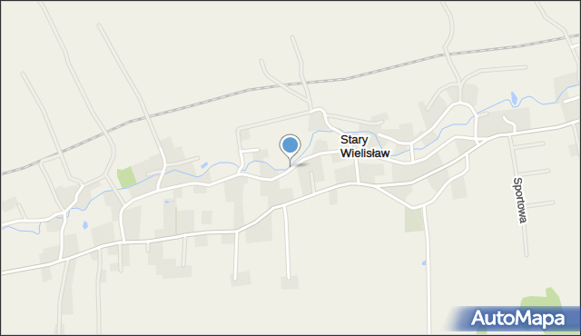 Stary Wielisław, Stary Wielisław, mapa Stary Wielisław