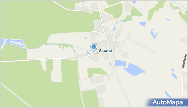 Stawno gmina Goleniów, Stawno, mapa Stawno gmina Goleniów