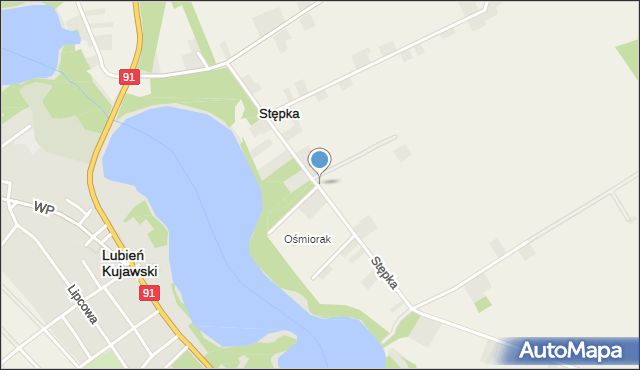 Stępka, Stępka, mapa Stępka