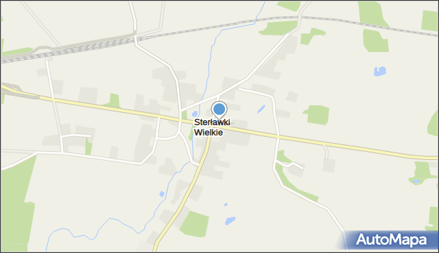 Sterławki Wielkie, Sterławki Wielkie, mapa Sterławki Wielkie