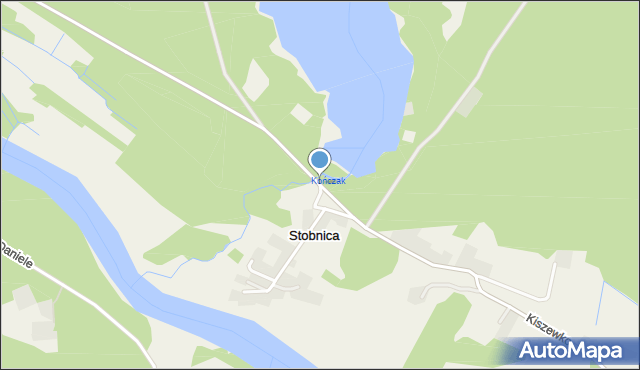 Stobnica gmina Oborniki, Stobnica, mapa Stobnica gmina Oborniki