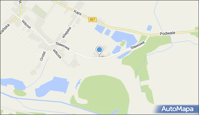 Stobrawa, Stawowa, mapa Stobrawa