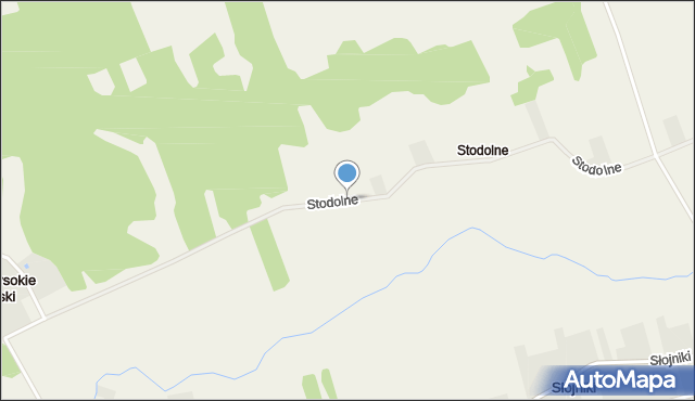 Stodolne, Stodolne, mapa Stodolne