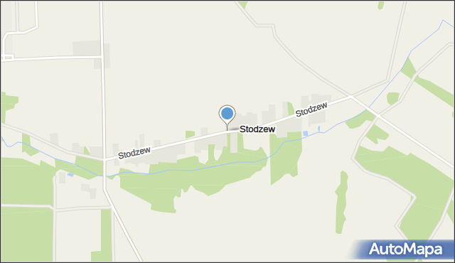 Stodzew, Stodzew, mapa Stodzew