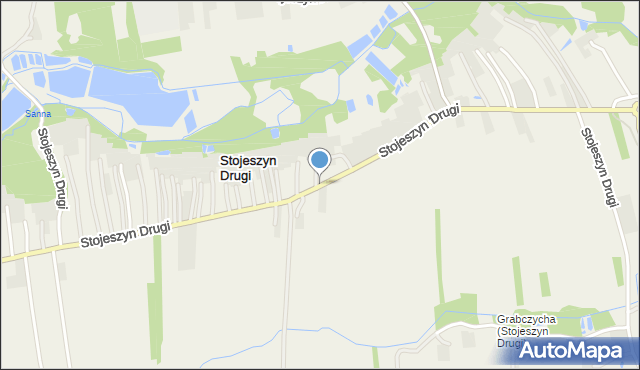 Stojeszyn Drugi, Stojeszyn Drugi, mapa Stojeszyn Drugi