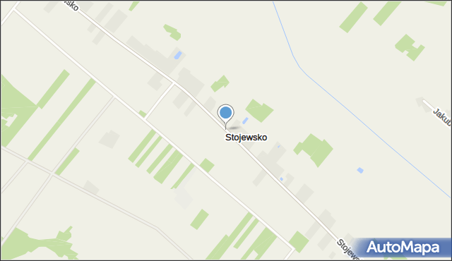 Stojewsko, Stojewsko, mapa Stojewsko