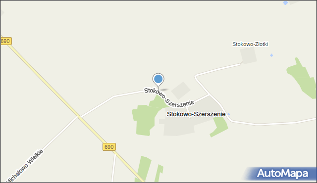 Stokowo-Szerszenie, Stokowo-Szerszenie, mapa Stokowo-Szerszenie