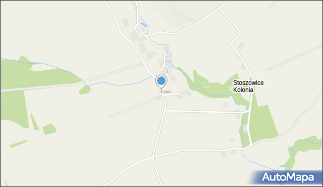 Stoszowice Kolonia, Stoszowice Kolonia, mapa Stoszowice Kolonia