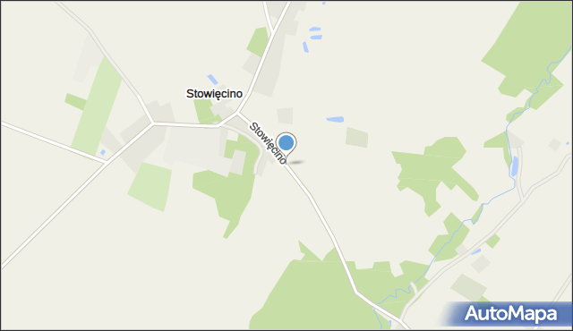 Stowięcino, Stowięcino, mapa Stowięcino