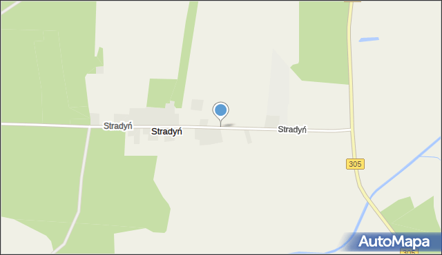 Stradyń, Stradyń, mapa Stradyń