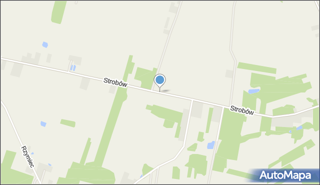 Strobów, Strobów, mapa Strobów