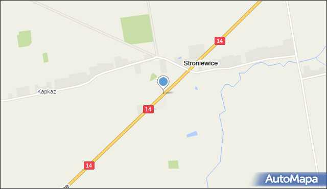 Stroniewice, Stroniewice, mapa Stroniewice