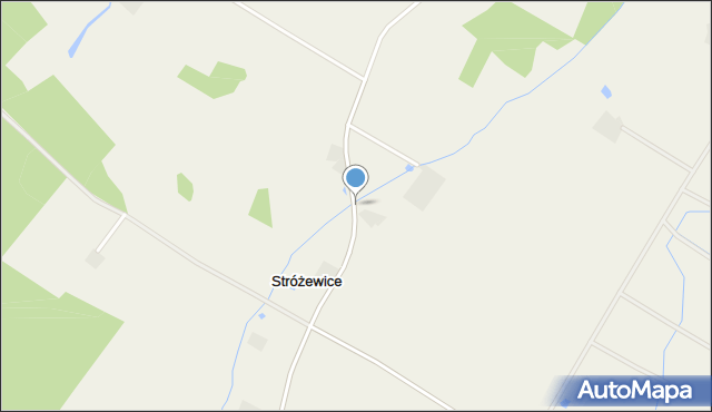 Stróżewice, Stróżewice, mapa Stróżewice