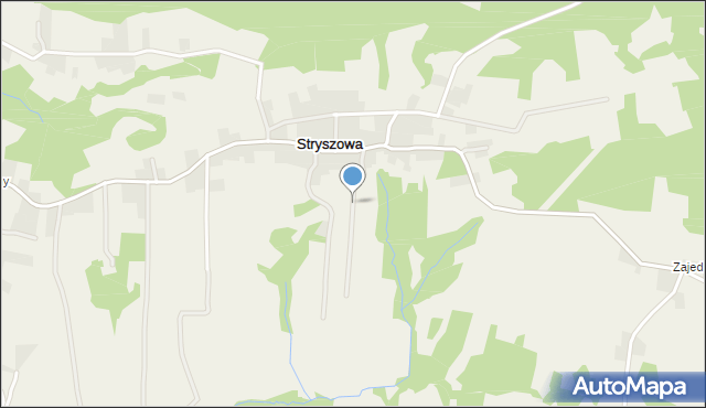 Stryszowa, Stryszowa, mapa Stryszowa