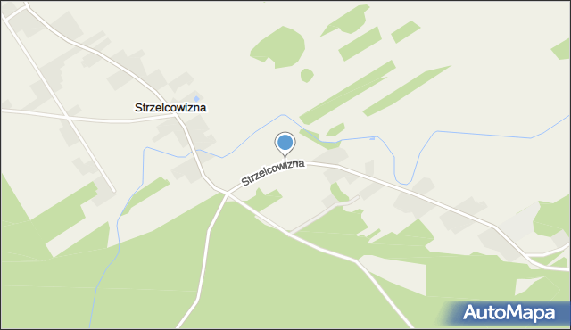 Strzelcowizna, Strzelcowizna, mapa Strzelcowizna