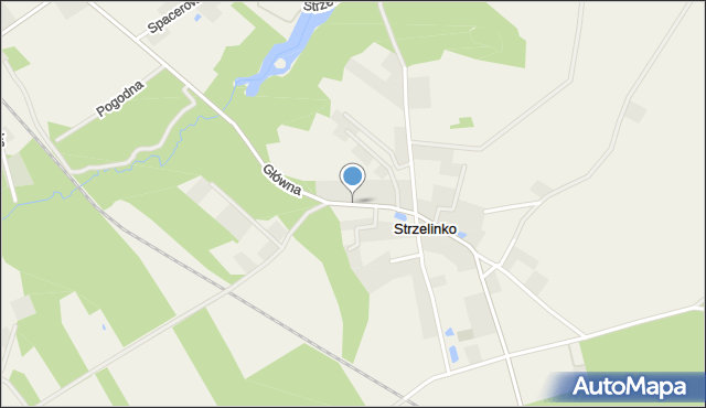 Strzelinko, Strzelinko, mapa Strzelinko