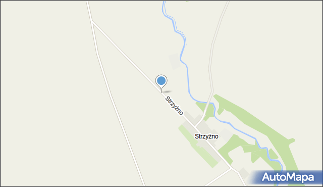 Strzyżno, Strzyżno, mapa Strzyżno