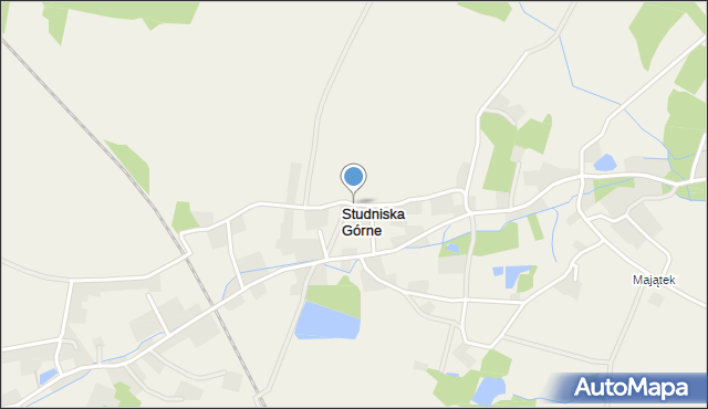 Studniska Górne, Studniska Górne, mapa Studniska Górne