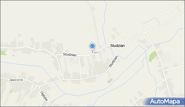 Studzian, Studzian, mapa Studzian