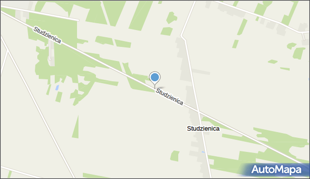 Studzienica, Studzienica, mapa Studzienica