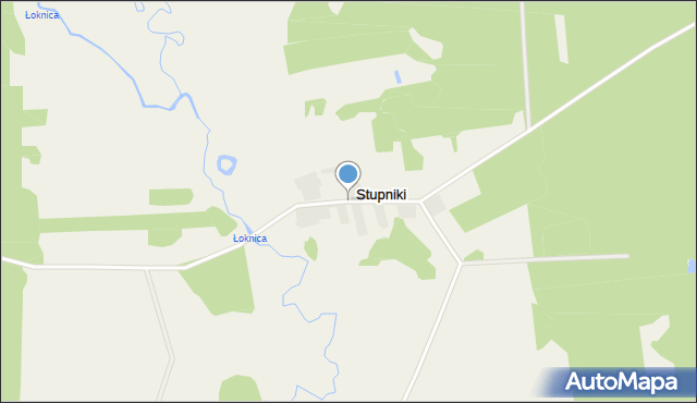 Stupniki, Stupniki, mapa Stupniki