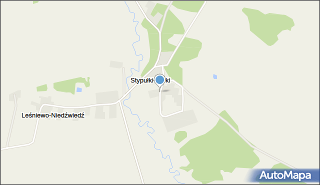 Stypułki-Borki, Stypułki-Borki, mapa Stypułki-Borki