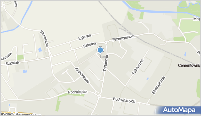 Wejherowo, Stolarska, mapa Wejherowo