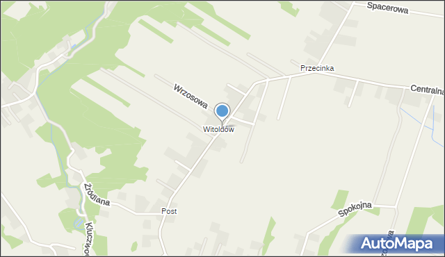 Wielka Wieś powiat krakowski, Stroma, mapa Wielka Wieś powiat krakowski