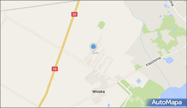 Wioska gmina Skępe, Stokrotki, mapa Wioska gmina Skępe