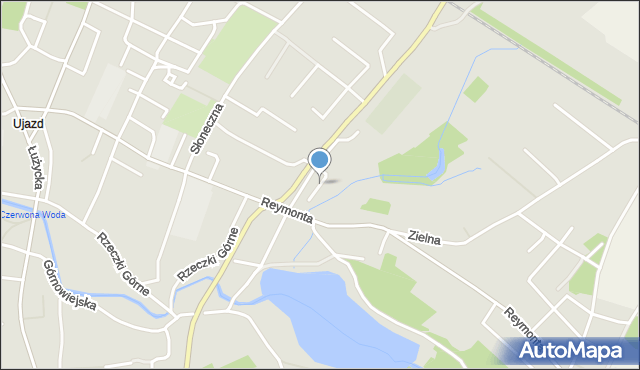 Zgorzelec, Strumykowa, mapa Zgorzelec