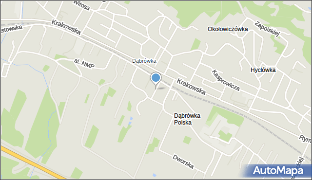 Sanok, Sucha, mapa Sanok