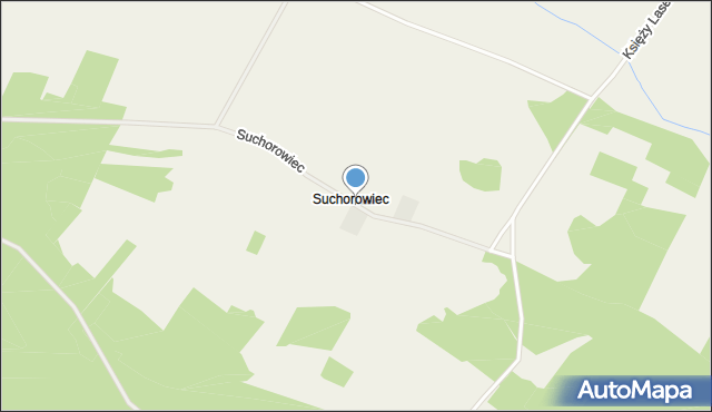 Suchorowiec, Suchorowiec, mapa Suchorowiec